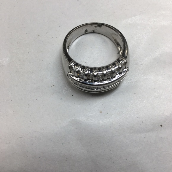 NEW 18K white gold diamonds wedding ring - Picture 5 of 8